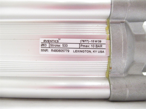 Aventics R480605779; Air Cylinder; 63mmID x 533mm Stroke