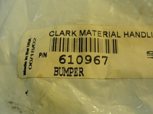 Clark 610967; Bumper