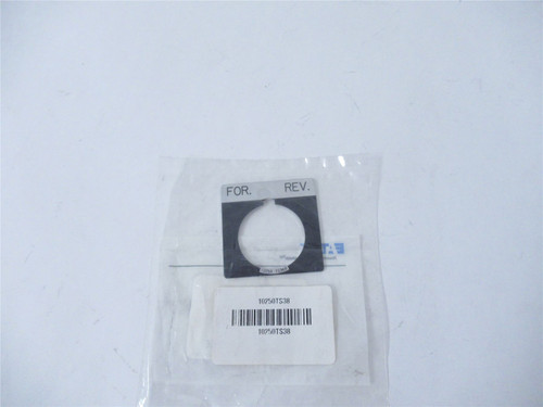 Eaton 10250TS38; Legend Plate -"FOR. REV."