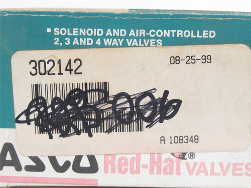 Asco 302142; Valve Rebuild Kit For 8320G184; EF8320G184