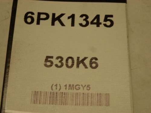 Bando 530K6; Serpentine Belt 6PK1345