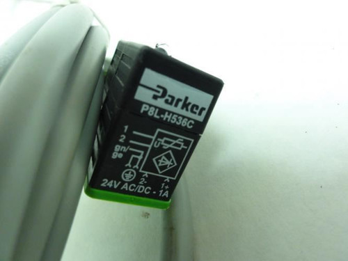 Parker P8L-H536C; Cable Plug; 24VAC/DC; 1A