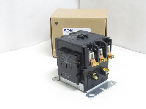 Eaton C25GNY9; Contactor; 90A; 3P; 600VAC; Coil: 24VAC