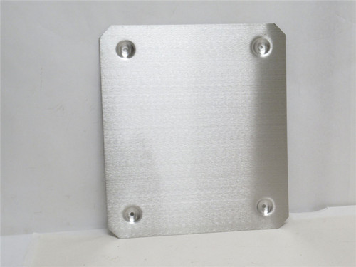 Weigh-Tronix 106901899; Shroud Plate; SS; 12" x 13-1/2"