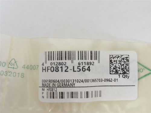 INA HF0812-L564; Needle Bearing; 8mm ID; 12mm OD; 12mm Width