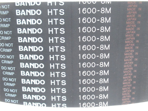 Bando 1600-8M-85; HTS Gear Belt 1600mmL 85mmW 8mm Pitch