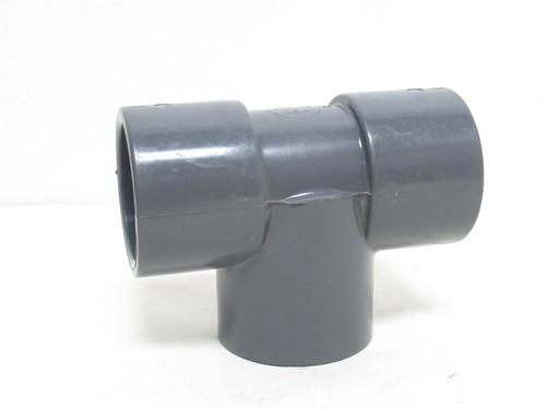 Nibco 801-015; PVC Sch: 80 pipe Tee; 1-1/2" Socket