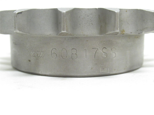 Martin 60B17SS 1-3/8; Sprocket #60; SS; 17 Teeth; 1-3/8"ID
