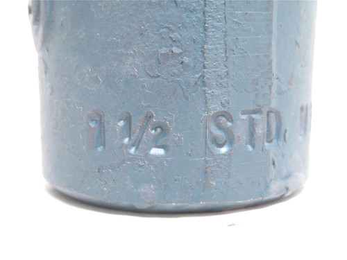 Weldbend 050-012-000; Pipe Tee 1-1/2" BUTT Weld; Carbon Steel