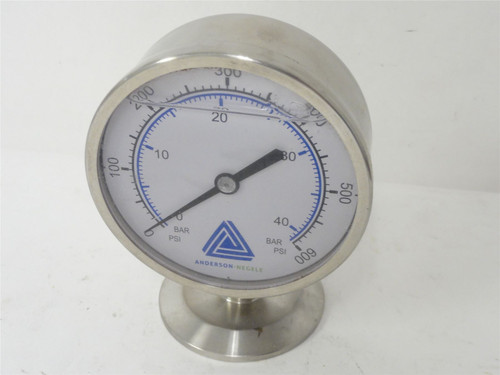 Anderson EL982010051111A0000; Pressure Gauge; SS; 0-600PSI