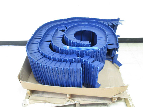 Intralox 186238; Nub Top; 4" flights;  20" Wide x 40'Total