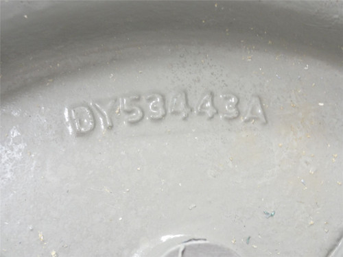 Durco DY53443ADCI; Rear Cover Plate; DX53395AA; 14"OD 3.625"ID