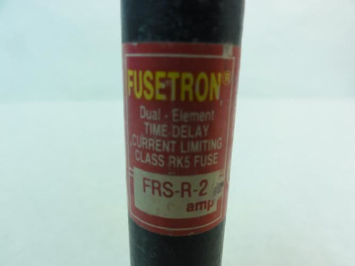 Fusetron FRS-R-2; Fuse; 2A; 600VAC