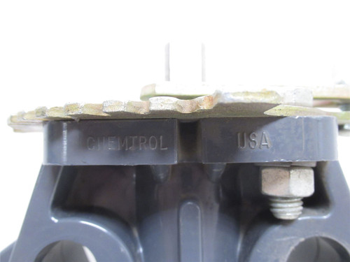 Chemtrol MA365AH; Wafer-Style Butterfly Valve; Size: 4"