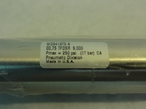 Parker WD541975A; Pneumatic Cylinder; 0.75"ID; 9" Stroke