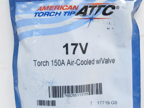 American Torch Tip 17V; Air Cooled Valve; Rigid Lantern