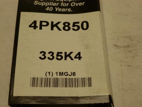 Bando 335K4; Serpentine Belt 4PK850