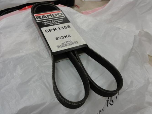 Bando 1MGY8; Serpentine Belt; 6-Rib; 53.9"Long; 539K6