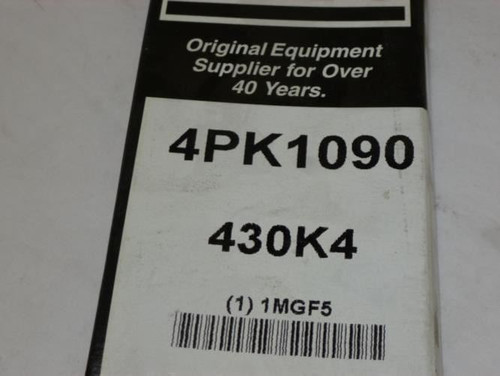 Bando 430K4;  Serpentine Belt; 4PK1090