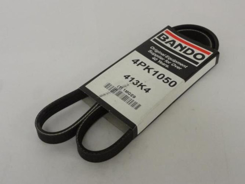 Bando 4PK1050; Serpentine Belt 413K4; 4-ribs 41.3"L; 1MGE9