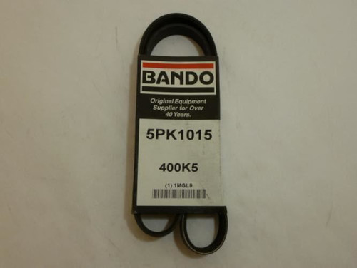 Bando 5PK1015; Serpentine Belt 400K5; 5-ribs 40.0"L; 1MGL9