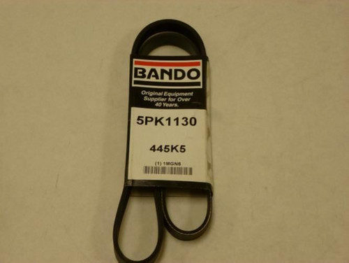 Bando 445K5; Serpentine Belt 5PK1130