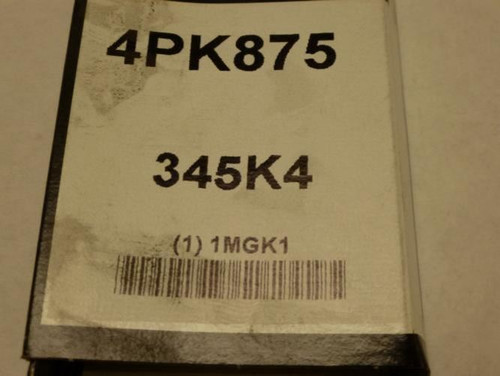 Bando 345K4; Serpentine Belt 4PK875