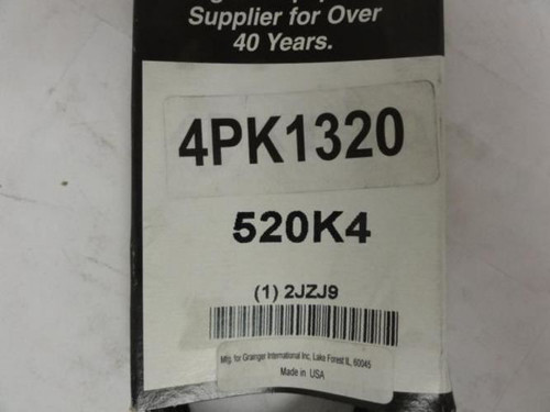 Bando 520K4; Serpentine Belt 4PK1320