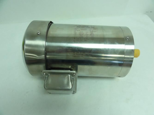 FHP 191565; Washdown Motor 1/0.75Hp; 230/190/460/380V