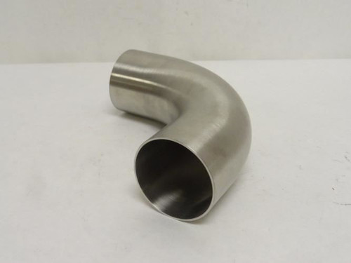 Industry-Std 11R135; Orbital Weld Elbow; 90Deg; SS-316; 2-1/2"