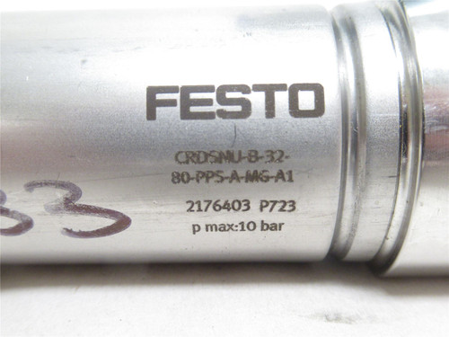 Festo CRDSNU-B-32-80-PPS-A-MG-A1; Air Cylinder 2176403; 32mmID