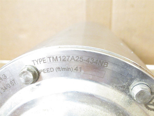 Van Der Graaf TM127A25-434NB; Drum Motor 41ft/min 10-3/4" Wide