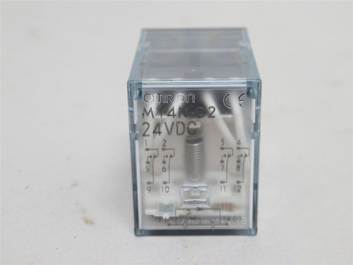 Omron MY4N-D2-DC24; Relay; 3A; 250VAC/30VDC; Coil 24VDC; 4PDT