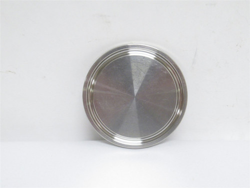 Industry-Std 11P791; Sanitary End Cap SS-304 1-1/2" Clamp