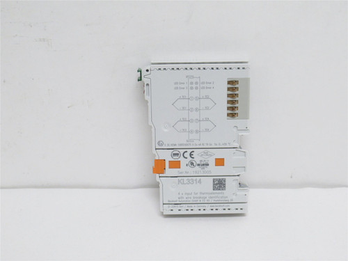 Beckhoff KL3314; Bus Terminal; 4-Channel Analog Input