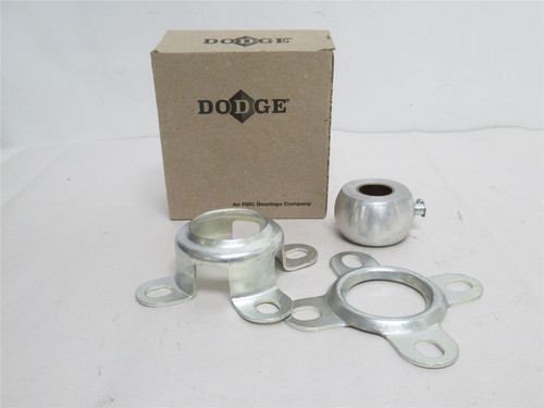 Dodge F4B-BO-012; Flange Plain Sleeve Bearing; 3/4"ID; 2-Bolt