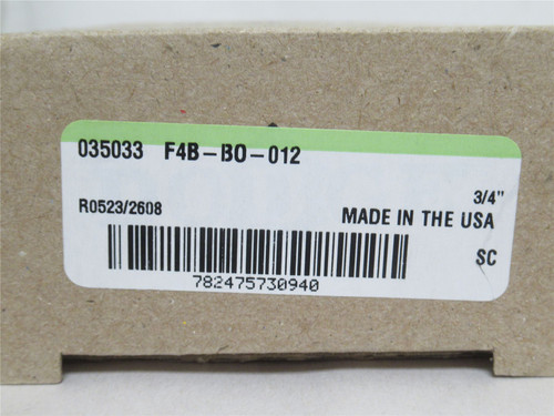 Dodge F4B-BO-012; Flange Plain Sleeve Bearing; 3/4"ID; 2-Bolt