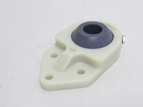 Cryovac SP616112; Poly Bracket Flange Bearing; 1"ID; 3-Bolt