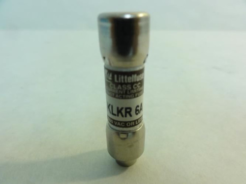 Littelfuse KLKR-6A; Fuse; 6A; 600VAC