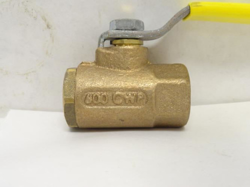 Dixon BBV150; Bronze Inline Ball Valve; 1/2FNPT; 600CWP