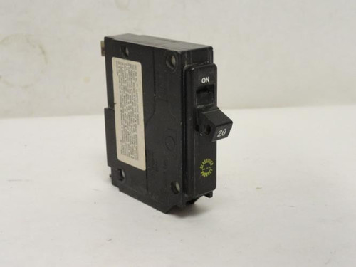 MFG- CHQ120; Circuit Breaker; 20A; 1P; 120/240V