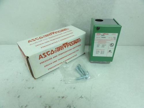 Asco PB40A; Pressure Switch 0-4psig; 5A; 0.25hP; 250VAC