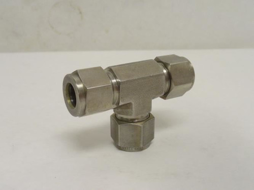 Brennan NS2603-08-08-08-SS; Union Tee; SS-316; Size: 1/2"