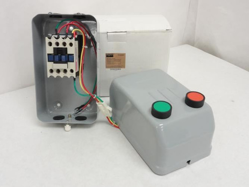 Dayton 2UXX1; Starter 18A; 3P; 600V Max; Coil: 24VAC