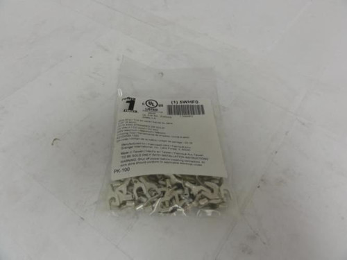 Power First 5WHF0; Fork Terminal; Bare; 22 to 16 AWG