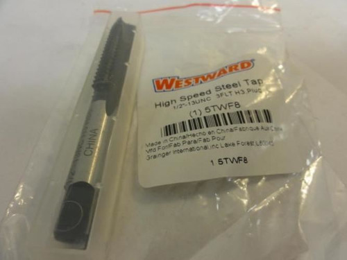 Westward 5TWF8; Spiral Point Tap; 1/2-13; 3 Flute; SH50