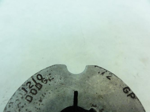 Dodge 119191; Taper-Lock Bushing; 0.5"ID; NO Set Screws