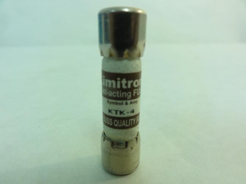 Limitron KTK-4; Fuse; 4A; 600V