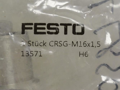 Festo CRSG-M16x1.5; Stainless Steel Pneumatic Rod Clevis; 13571