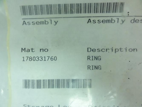 KRONES 1780331760; Ring; 40mm ID; 42mm OD; 5mm W